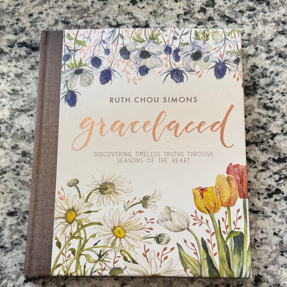 GraceLaced Floral Hardcover Book by Ruth Chou Simmons